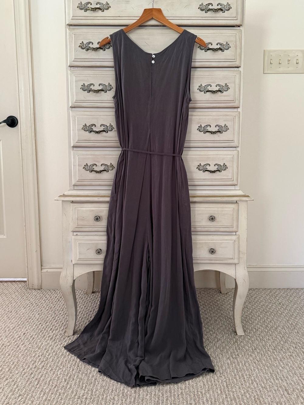 Vici Linen Boho Wide Leg Jumpsuit - Picture 3 of 6
